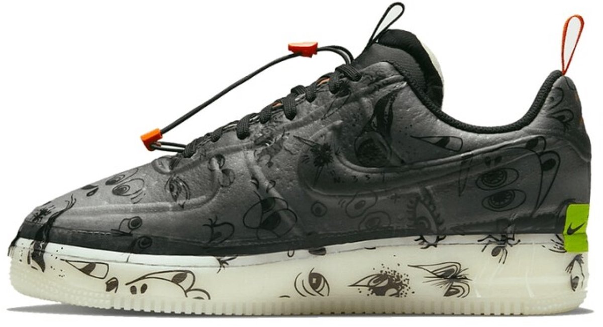 Nike Air Force 1 Low ‘Experimental Halloween’ . Wit