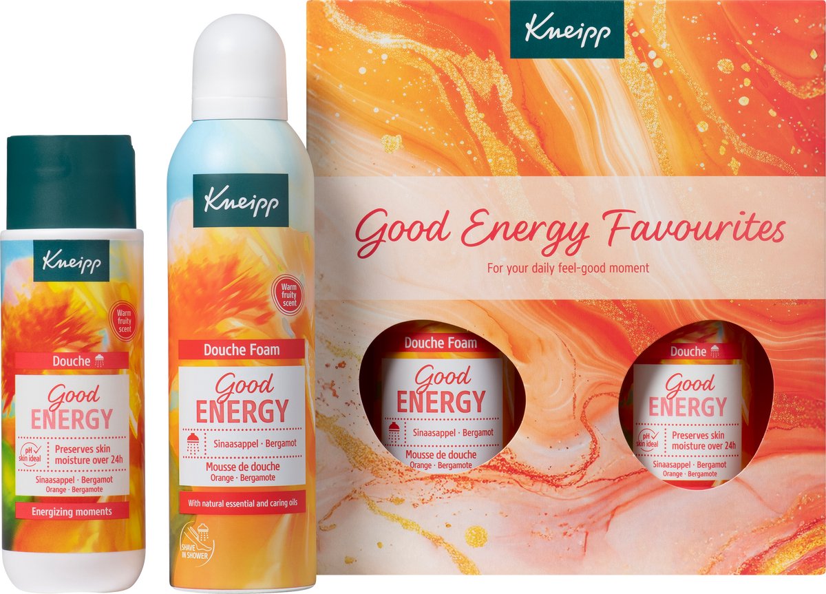 Kneipp Good Energy Favourites Geschenkset - Lavendel - Inhoud 2x 200 ml