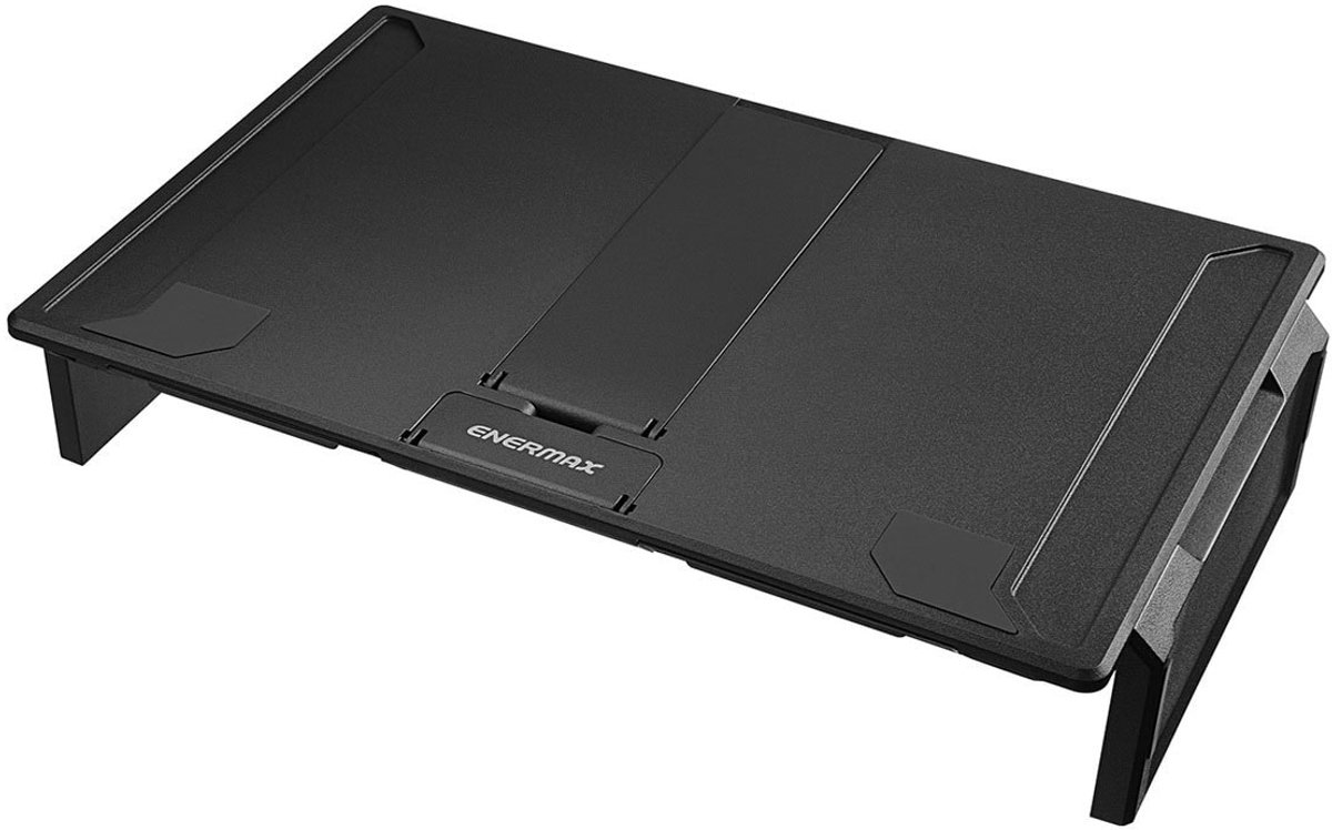 Enermax TANKSTAND-DF Dubbel Functionele Opvouwbare Monitor en Laptopstandaard (EMS004)