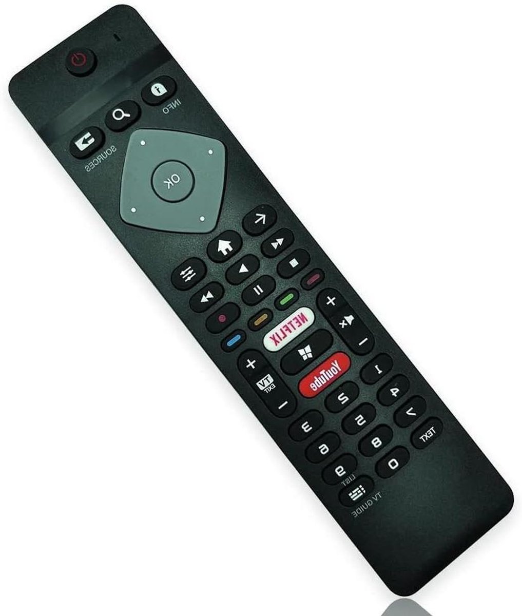 Afstandsbediening - Universele Bediening - TV Bediening - Directe Vervanging - 1x1x1 cm - Zwart