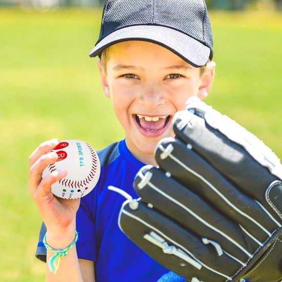 Pitching Grip Trainer Honkbal - Pitching Bal Nauwkeurigheid Trainer - Pitching Vaardigheden Verbeteren - Kleurgecodeerde Vingerplaatsing - 9 inch Omtrek — afbeelding 2