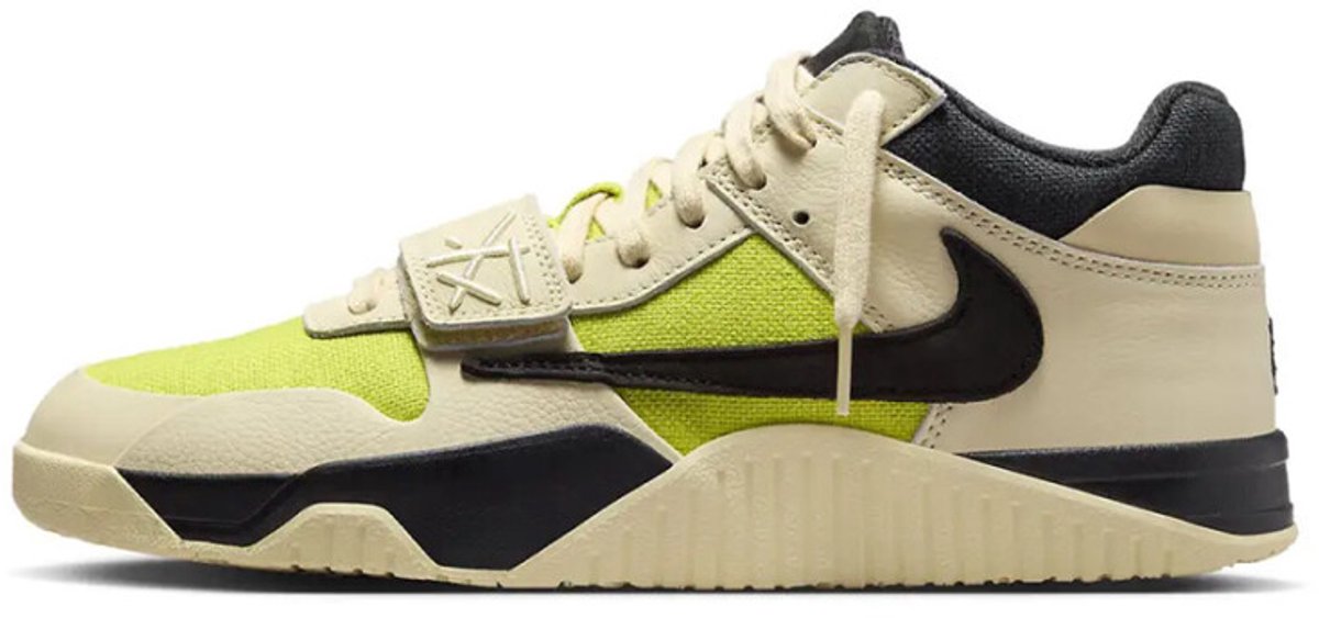 Travis Scott x Jordan Jumpman Jack ‘Bright Cactus’ . Wit