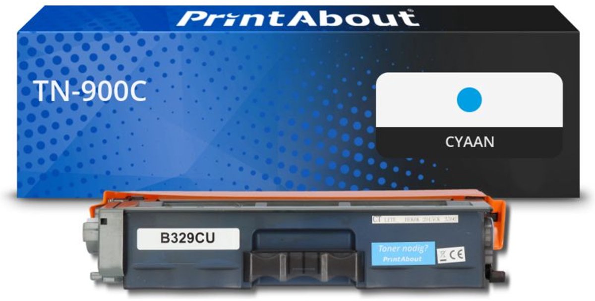 Brother TN-900C toner cyaan Huismerk
