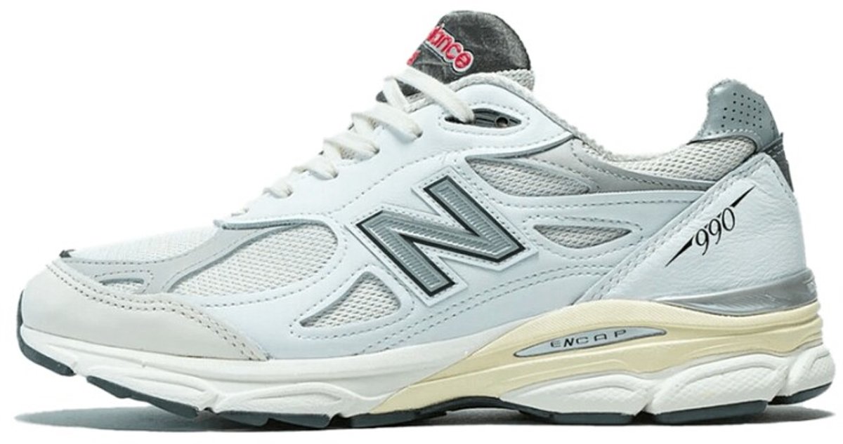 New Balance 990v3 MiUSA Teddy Santis Sea Salt - Maat 36