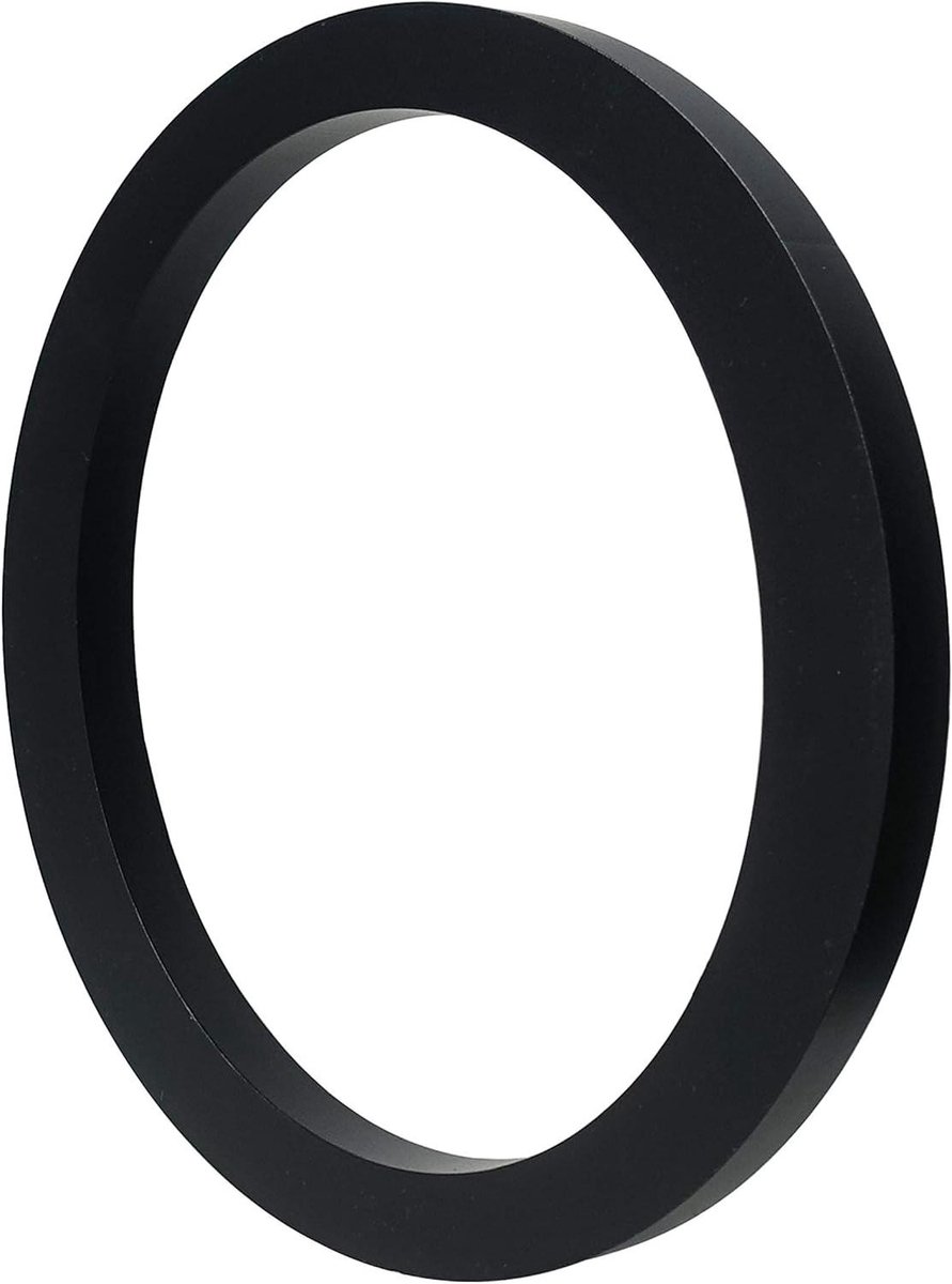 Zwevend Huisnummer - Adresnummer Buiten - Huis Herkenning - Moderne Zwevende Look - 15 cm Hoog - Zwart