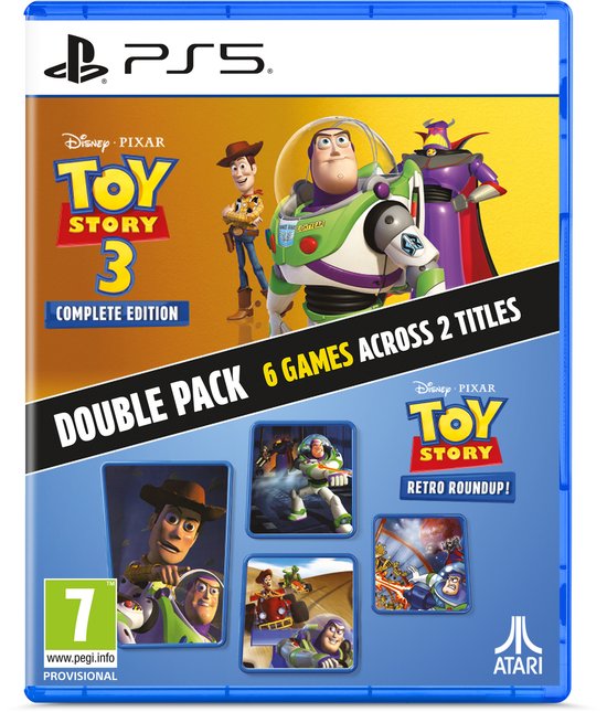 Toy Story Retro Round Up! + Toy Story 3 Complete Edition - PS5