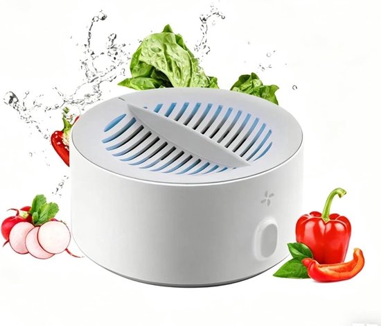 Killogood Draagbare Draadloze Groente- en Fruitwasser - Ultrasone Reiniger voor Fruit- Groenten- Rijst en Vlees
