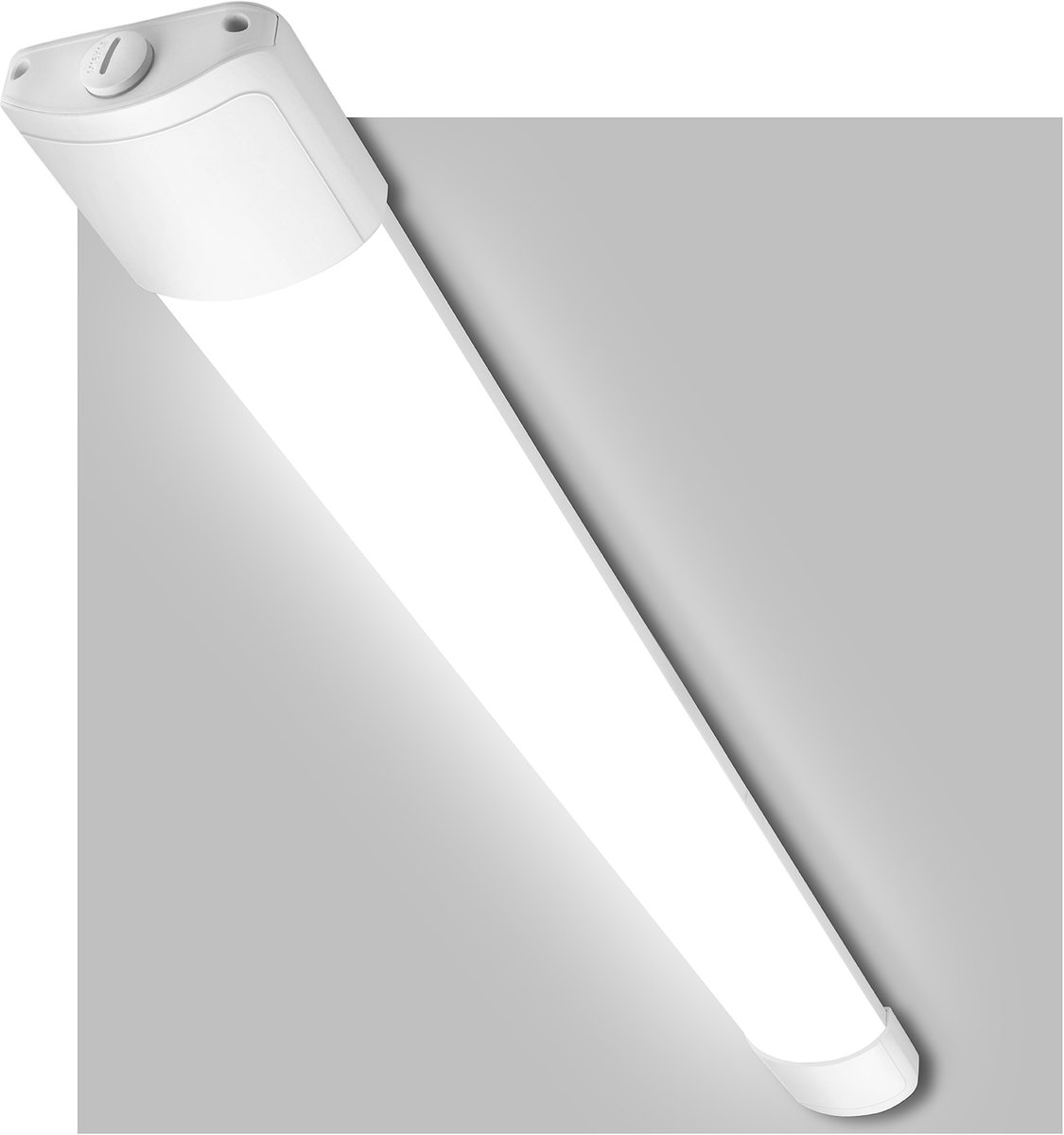 Oraymin LED TL Armatuur 150 cm 45W - IP66 Waterdicht - 4950LM - Koppelbaar - Voor Garage Kelder Werkplaats en Magazijn Wit