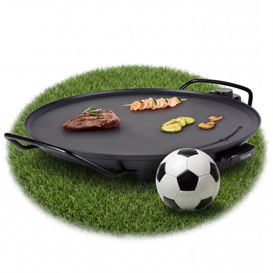 Tristar Bakplaat - BP-2787 - 2000W - Gourmet, Cirkle grill Ã˜40cm - 4 personen - PFAS-Vrij