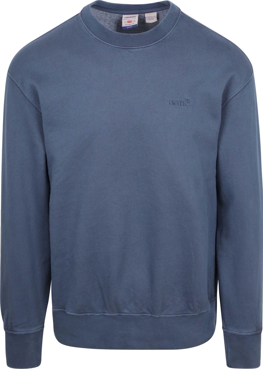 Levi’s Sweater Authentic Logo Donkerblauw – Heren Sweaters