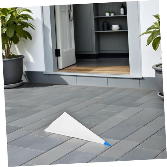 Tegelvoegzakken - Mortelzakken Voegmiddelzakken - Metselwerk Afwerken - Robuuste PVC Constructie - 60 x 32 cm - Wit — afbeelding 4