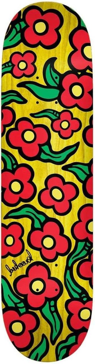 Skateboard Dek Onderdeel Plank Straat Skaten 7-laags Esdoorn 8.25 x 32 Inch Bloemenprint