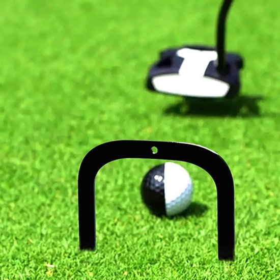 Putting Gate - Golf Trainer - Nauwkeurigheid Verbeteren - Verstelbaar Poortmechanisme - 9 cm - Niet gespecificeerd — afbeelding 2