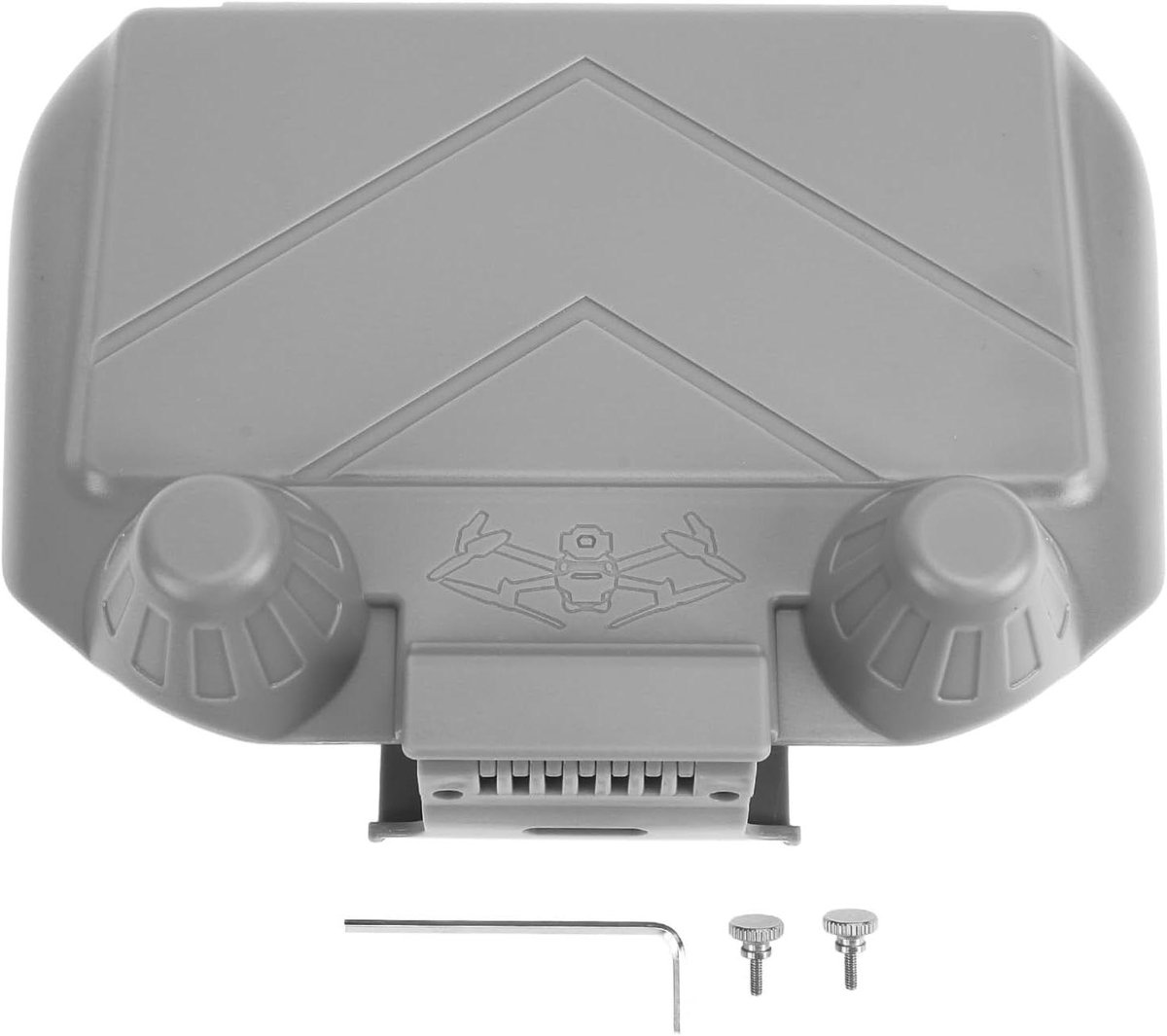 Drone Zonnekap - Controller Vizier - Betere Zichtbaarheid - Met Ventilatiegaten - Opvouwbaar Ontwerp - Donkergrijs