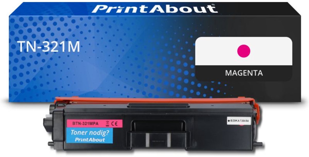 Brother TN-321M toner magenta Huismerk