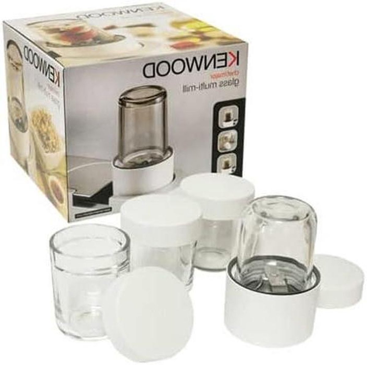 Mixer Kom - Keukenmachine Kom - Kleine Porties - Origineel Onderdeel - Compact Formaat - Transparant