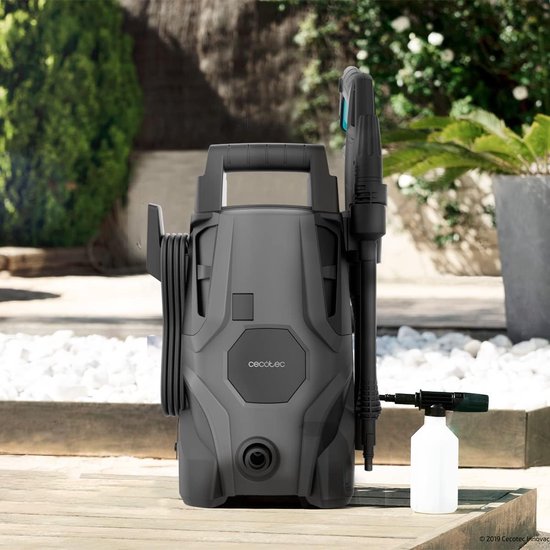 hogedrukreiniger - HydroBoost 1400 Essential - 1400 W - huis - tuin of auto - debiet 408 l/u - druk 105 bar - pomp van aluminium - actieradius 9 m — afbeelding 3