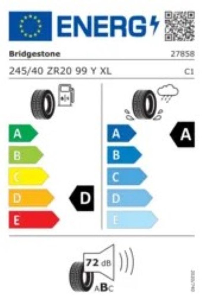 Bridgestone Potenza Sport 245/40 ZR20 99Y XL MFS – foto 2