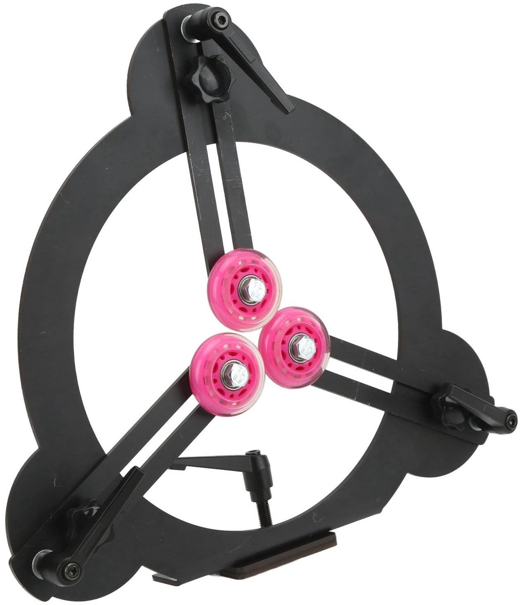 NTH products- Steady Rest Eenvoudige Installatie - Verstelbaar - Professionele Accessoires - Houtdraaien - Compatibel met 12-inch Draaibank - Voor Lange Spindels - Draaibankaccessoire