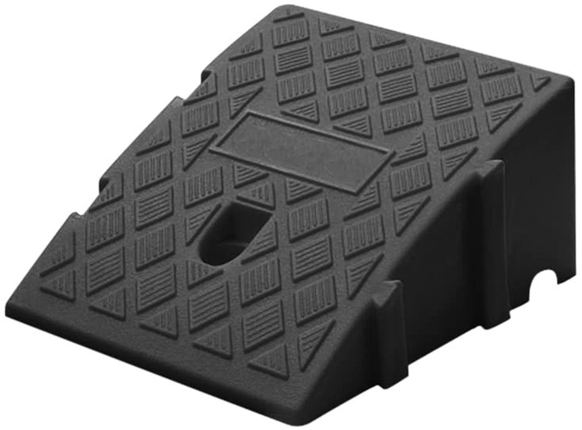 Cosensi- Stoeprand Antislip - Oprit 13 Cm Hoog - Drempelhulp - Lichtgewicht - Eenvoudige Installatie - Duurzaam Kunststof - Oprijplaat