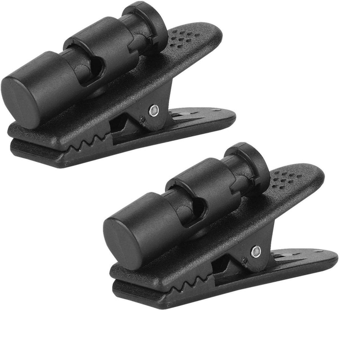 Dailygoods - Headphone Clips - Kabelbeheer - Zwart - Organiser voor Oordopjes - Ideaal voor Mobiele Apparaten - Lichtgewicht en Duurzaam