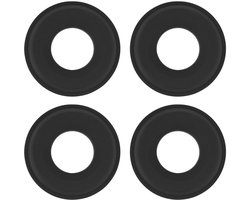 Dailygoods- Stoppers 4 Stuks – Siliconen Vervangende Stoppers – Lekvrije Tuit Plugs – Slushie Machine Accessoires – Onderhoud en Duurzaamheid – 3,2 cm Buitendiameter – Afsluiters