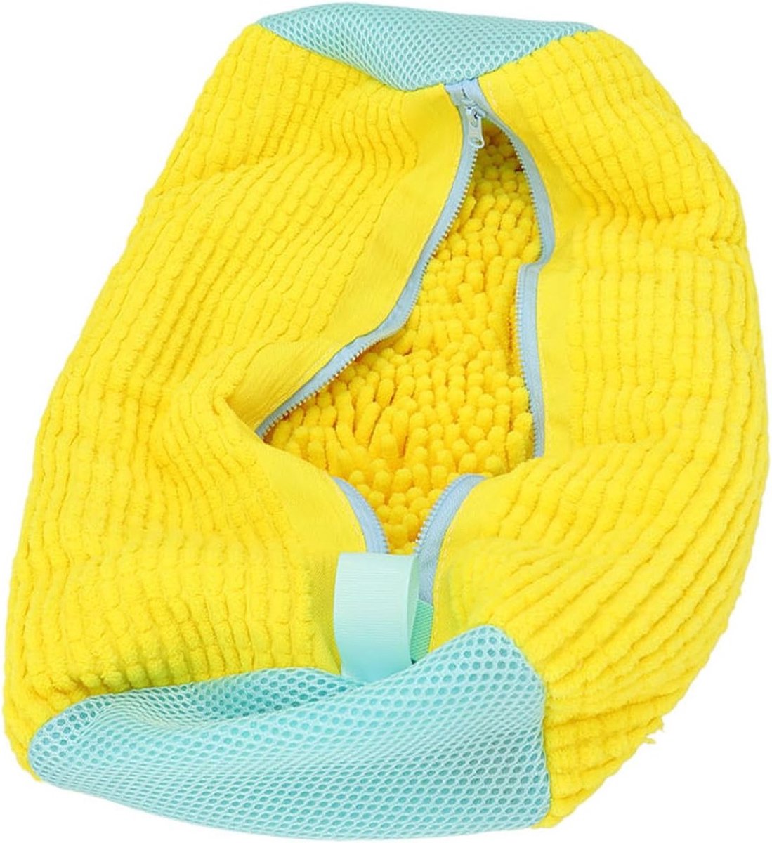 Herbruikbare Waszak voor Schoenen, 39 X 19 cm, Met Rits Sluiting, Ideaal voor Sneakers, Slippers en Sportschoenen, Perfect voor de Wasmachine