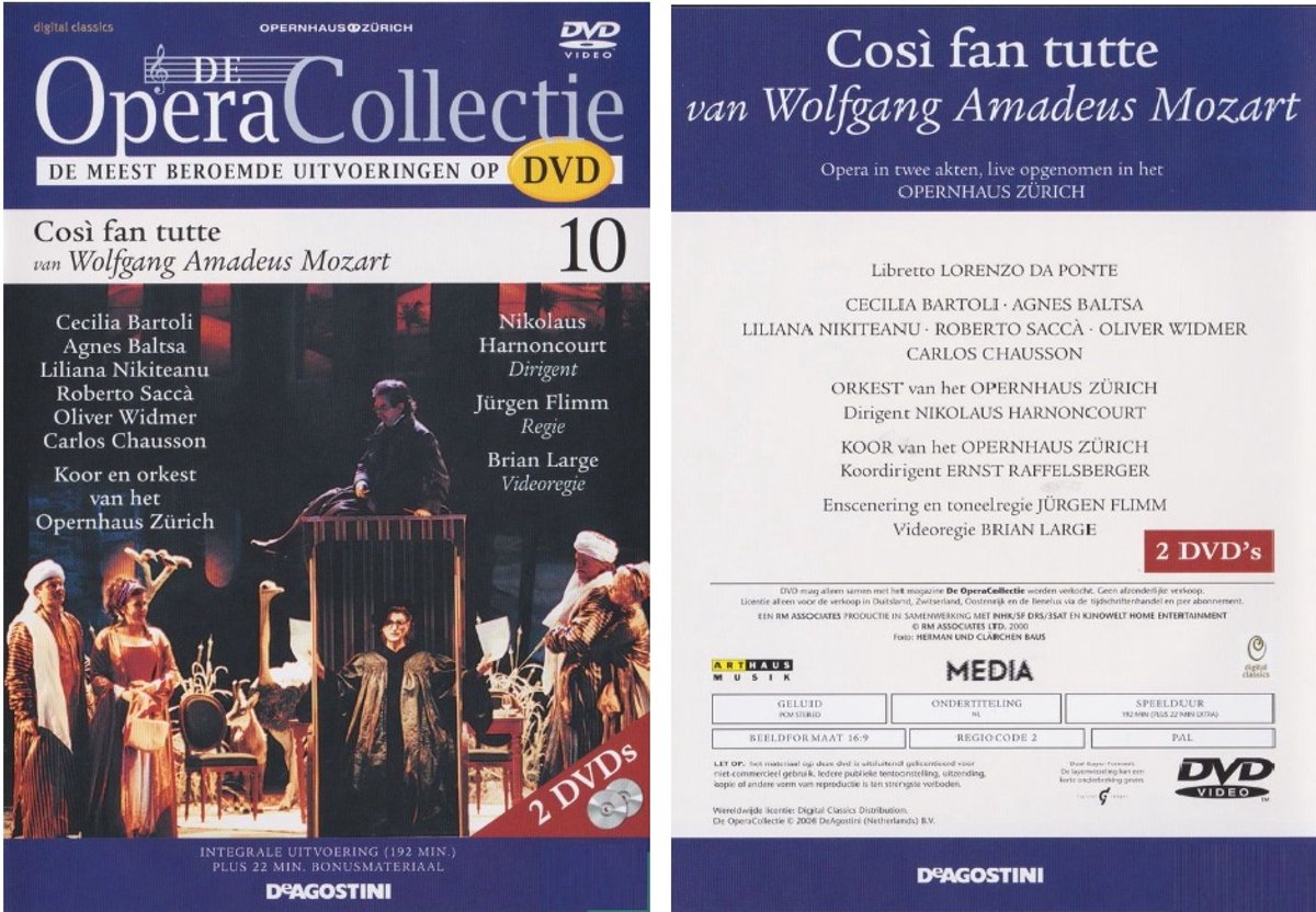 Cosi Fan Tutte (Zurich Opera House)