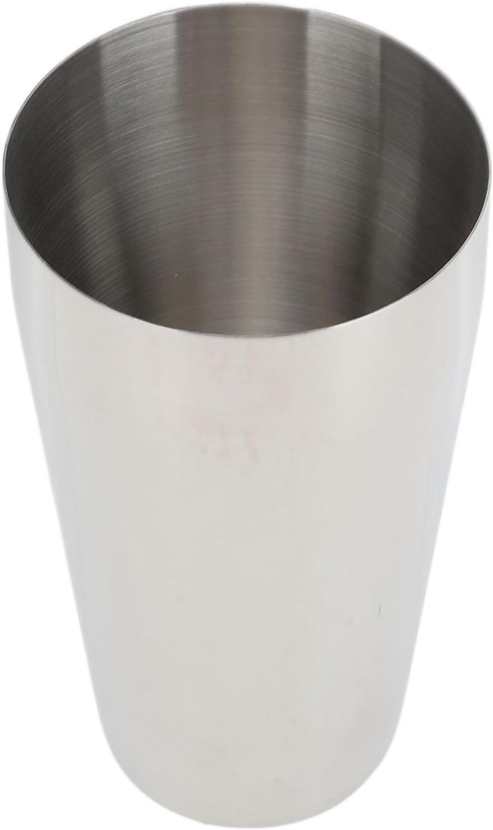 Mixbeker voor Milkshakes en Malts van Roestvrij Staal, 750 Ml, Makkelijk Schoon te Maken, Duurzaam en Antioxidant voor IJscreaties