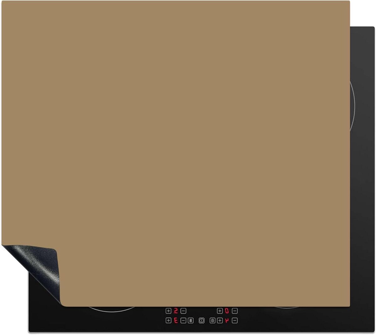 Inductiebeschermer Inductiemat Kookplaat Keuken Verfraaien Krasvrije Kookplaat 60x52 cm Beige