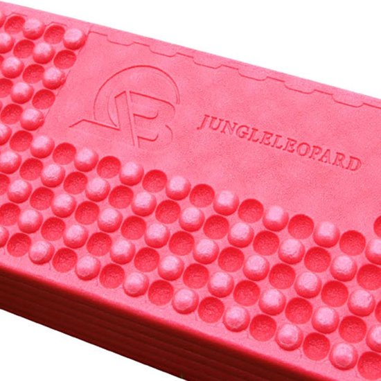 Slaapkussen Eierkrat - Picknickmat Kampeerpad - Comfortabel Slapen Buiten - Ergonomisch Eiertrogontwerp - 190x57x2 cm - Rood van Merkloos — afbeelding 3