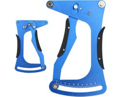 Spoke Wrench - Spaakspanning meter - Wielreparatie - Hoge gevoeligheid - 11.8x11.5x19.1cm - Zilver