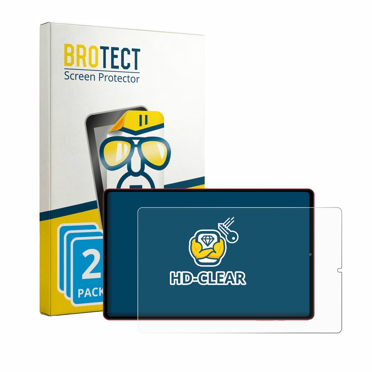 BROTECT - Screenprotector voor Skyegg K13 - Folie Beschermfolie transparant 2 Stuks