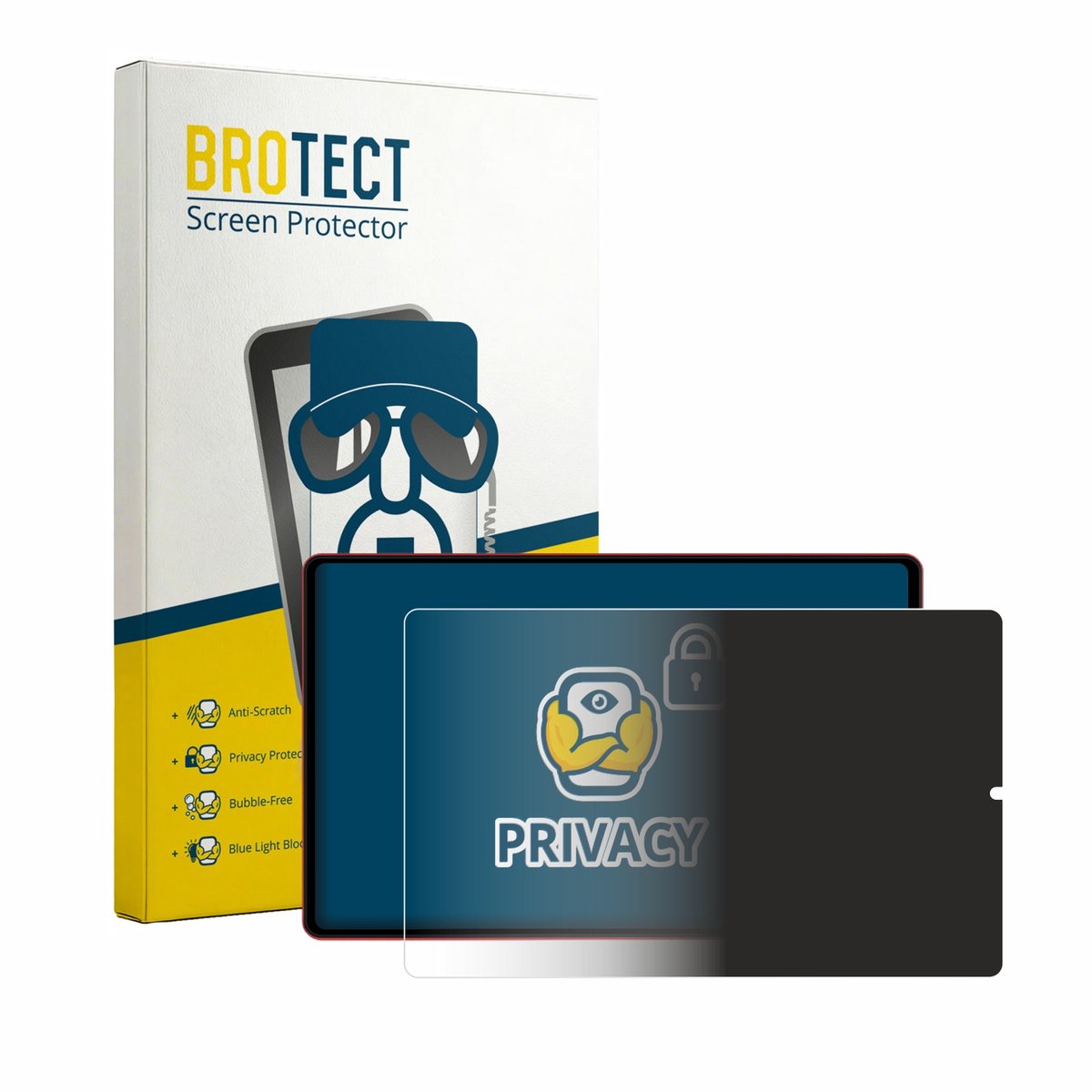 BROTECT - privacy screenprotector voor Skyegg K13 - Folie Beschermfolie Blauwlichtfilter