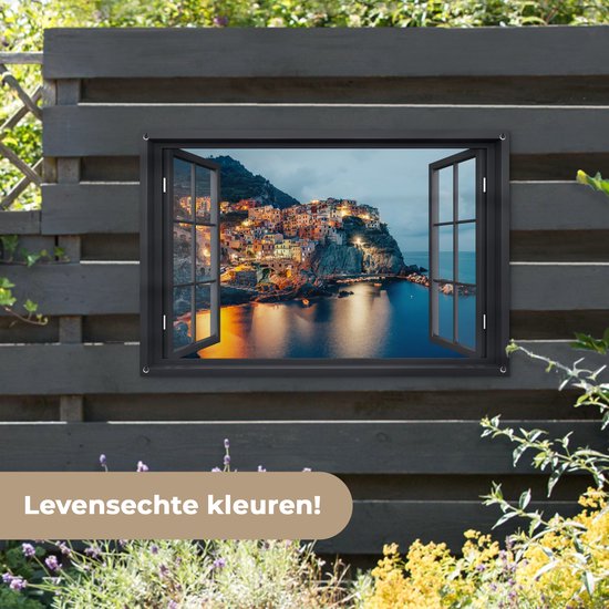 Affiche de jardin Transparente - Italie - Mer - 120x80 cm