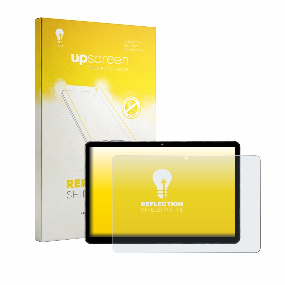 upscreen - Screenprotector voor Mentume K50 10.1" - Folie Beschermfolie anti glare matte