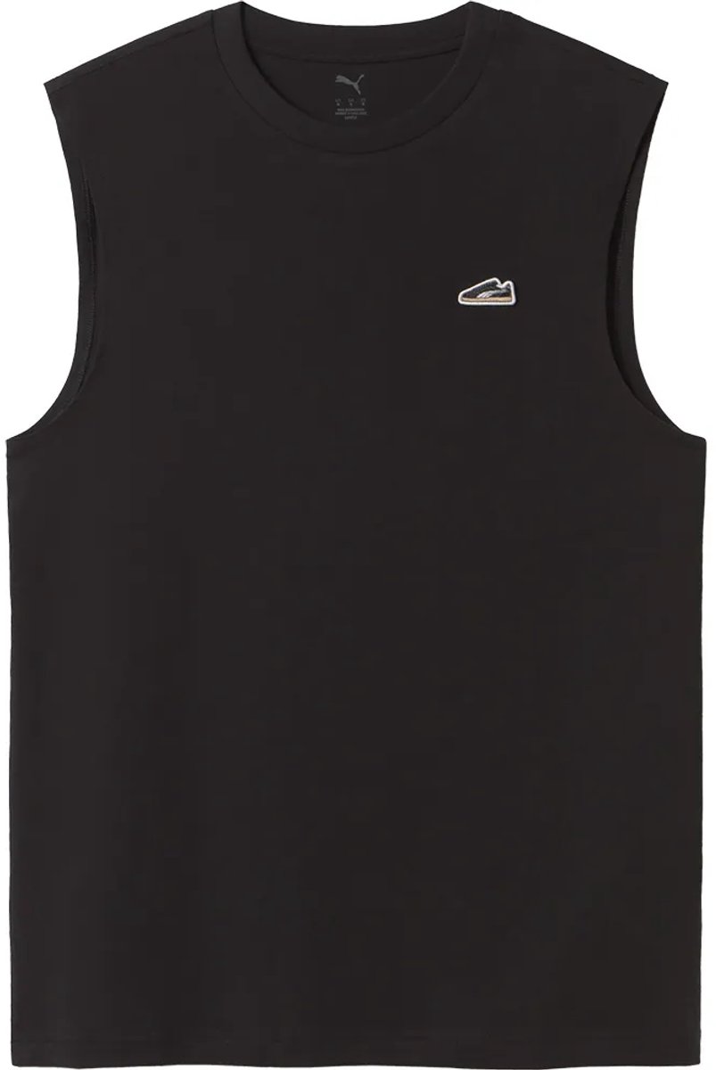 Puma Sneaker Mouwloos T-shirt L Man Zwart