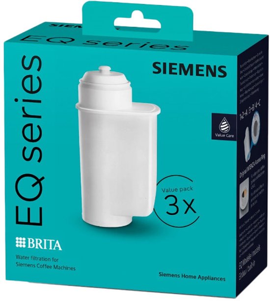 Siemens - TZ70033A BRITA Intenza waterfilters voor volautomatische espressomachines - 3 stuks