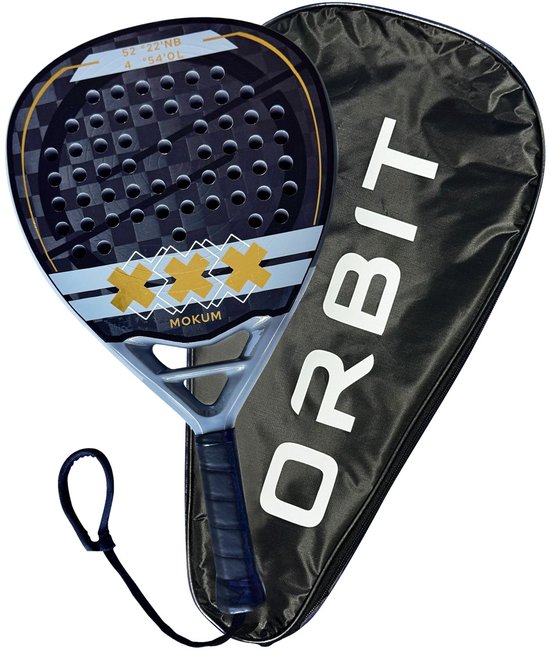 Orbit Mokum Gold Amsterdams Padel racket – incl. hoes