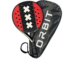 Orbit Jofel Amsterdams Padel racket - inclusief beschermhoes - padel - 100% carbon