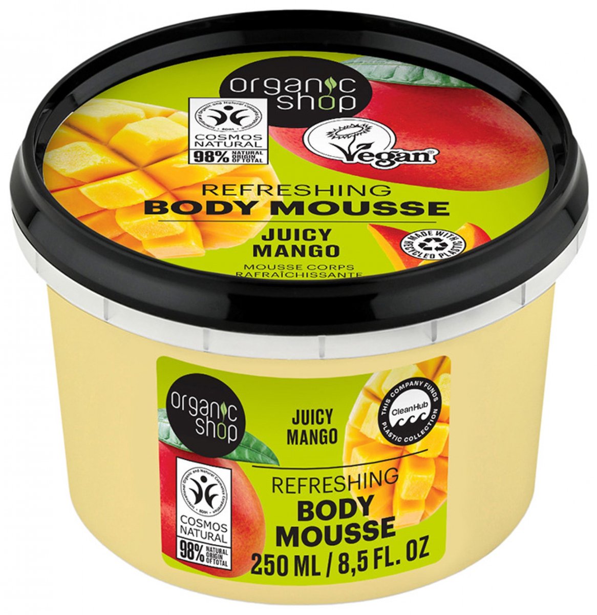 Organic Shop Body Verfrissende Mango Mousse 250 ml