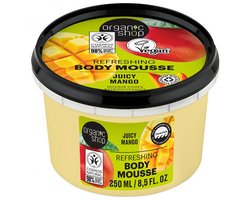 Organic Shop Verfrissende Lichaamsmousse Mango 250 ml