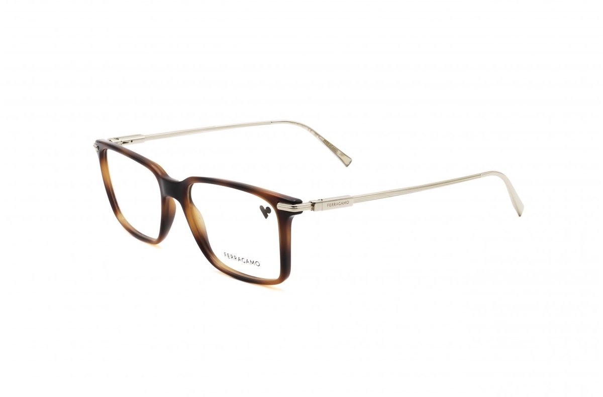 Ferragamo SF2977 Tortoise 53/16/145 MAN Brilmonturen