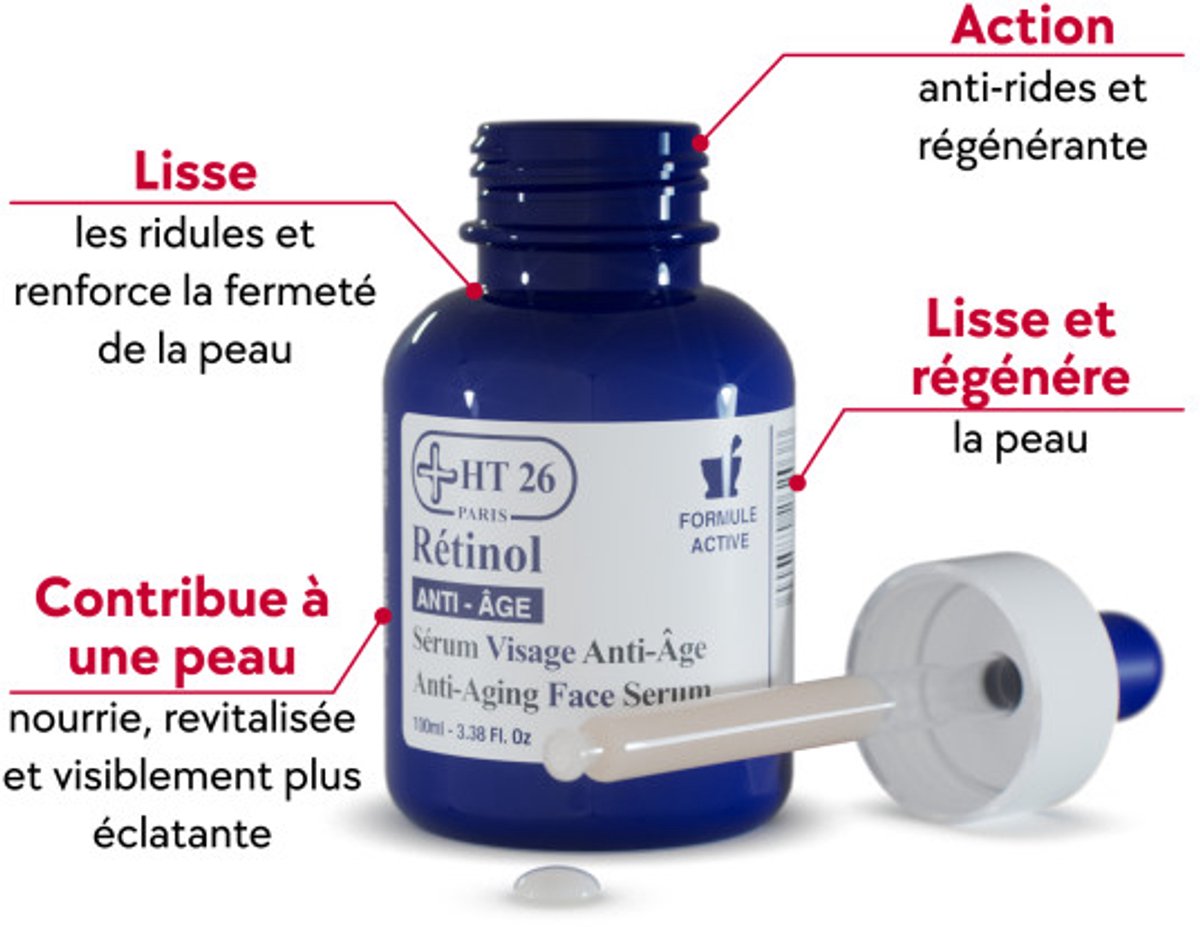 HT26 Paris Glutathione Whitening Face Serum - 100ml
