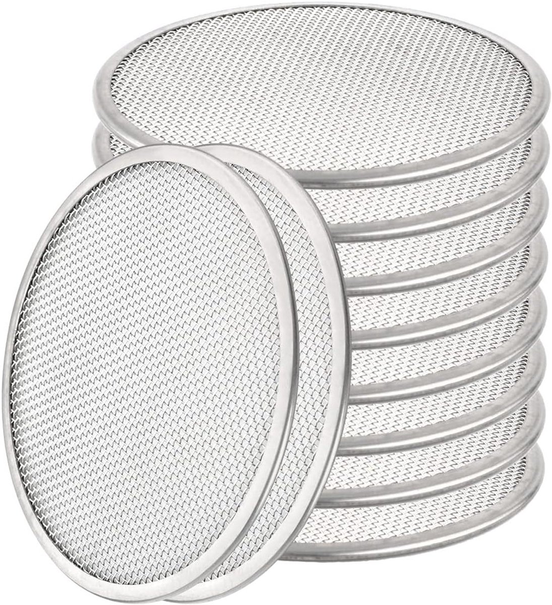 Germination Lids voor Mason Jars - Set van 10 Stuks voor Kiemen en Zaadvermeerdering