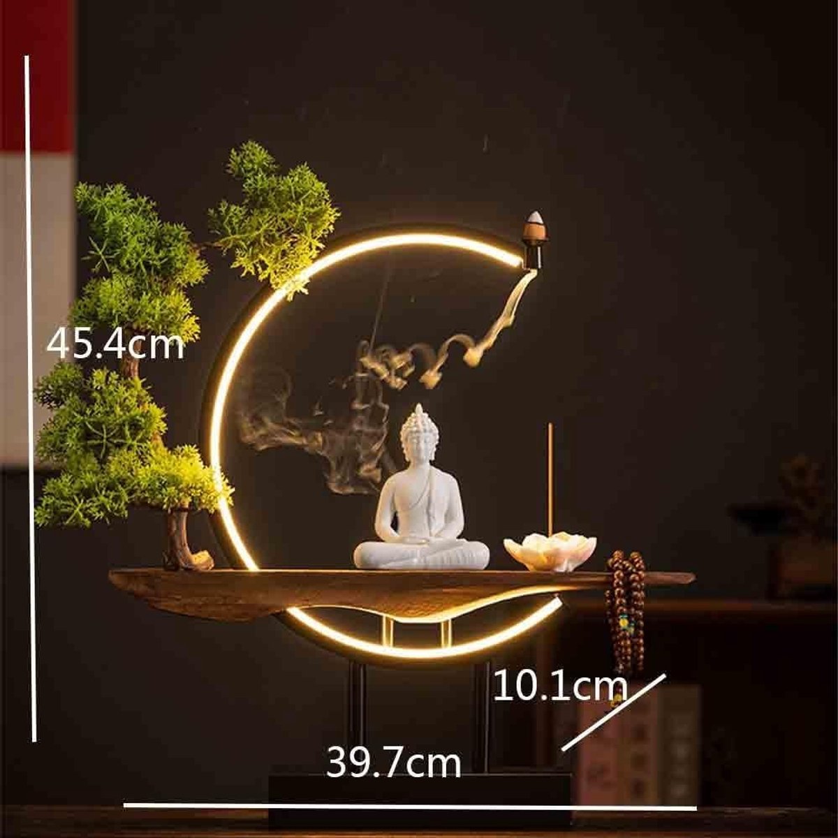 Keramiek Boeddha - Decoratie Beeld thumbnail 4