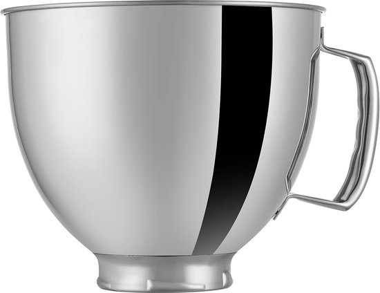 Roestvrijstalen Mengkom - Reservekom Keukenmixer - Bakken en Koken - Vaatwasmachinebestendig - 47 Liter - Zilverkleurig — afbeelding 2