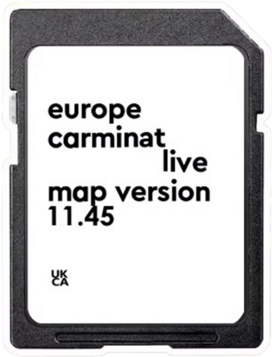 RouteReady Navigatie SD Kaart geschikt voor Renault TomTom Carminat Live - Europa 2025 (v11.45) - Geschikt voor Clio, Megane, Laguna, Scenic - Versie 2025/2026
