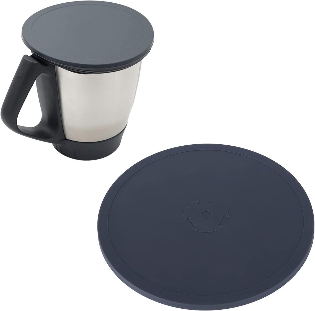 Siliconen deksel voor Vitamix en Thermomix - Duurzaam, Corrosiebestendig en Perfecte Pasvorm voor TM31 TM5 TM6