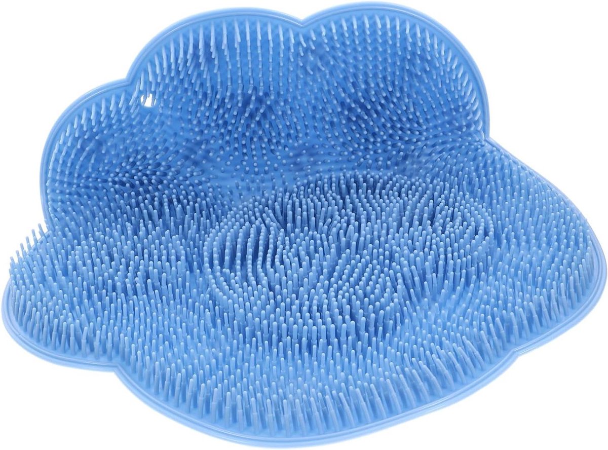 Voet Massager Douche - Voet Scrub Mat - Douchen Ontspannen - Met Zuignappen - 305 cm - Hemelsblauw